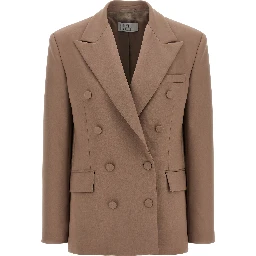 Beige Virgin Wool Blazer