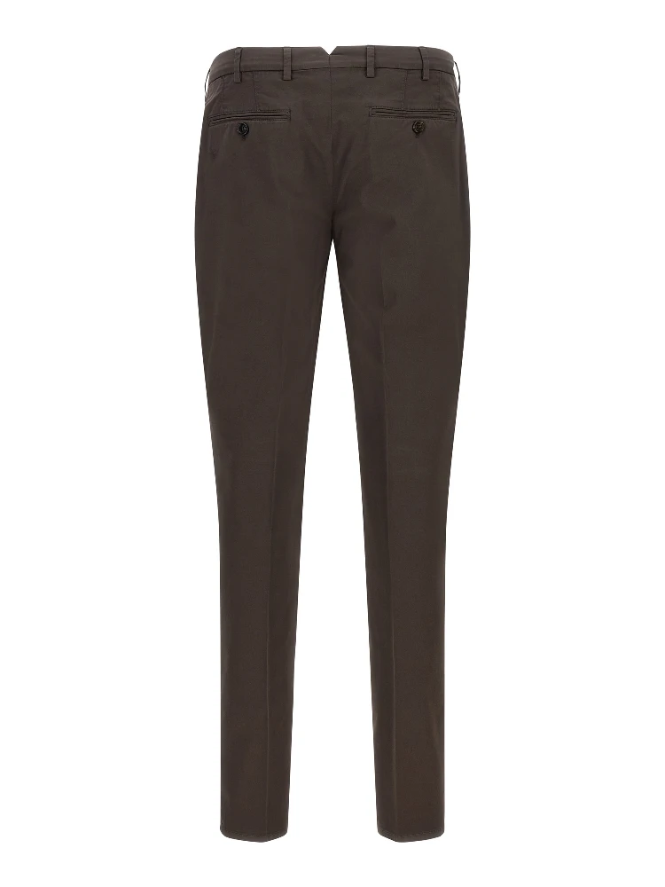 Brown Cotton Casual Pants alternative