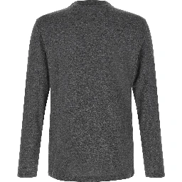 Gray Silk T-Shirt