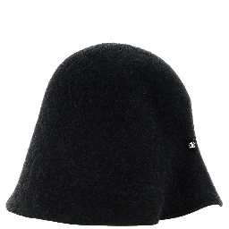 Black Merino Wool Hat