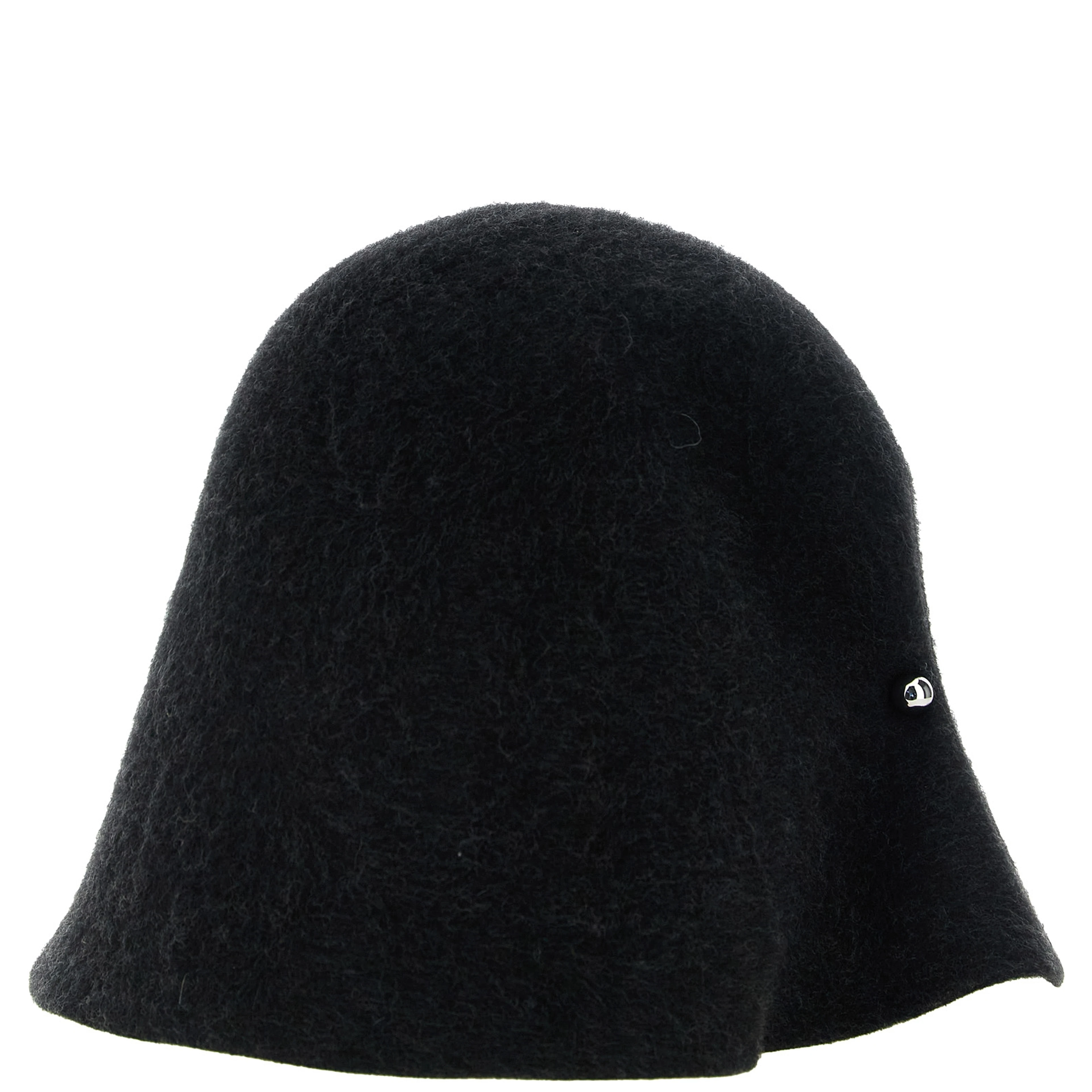 Black Merino Wool Hat