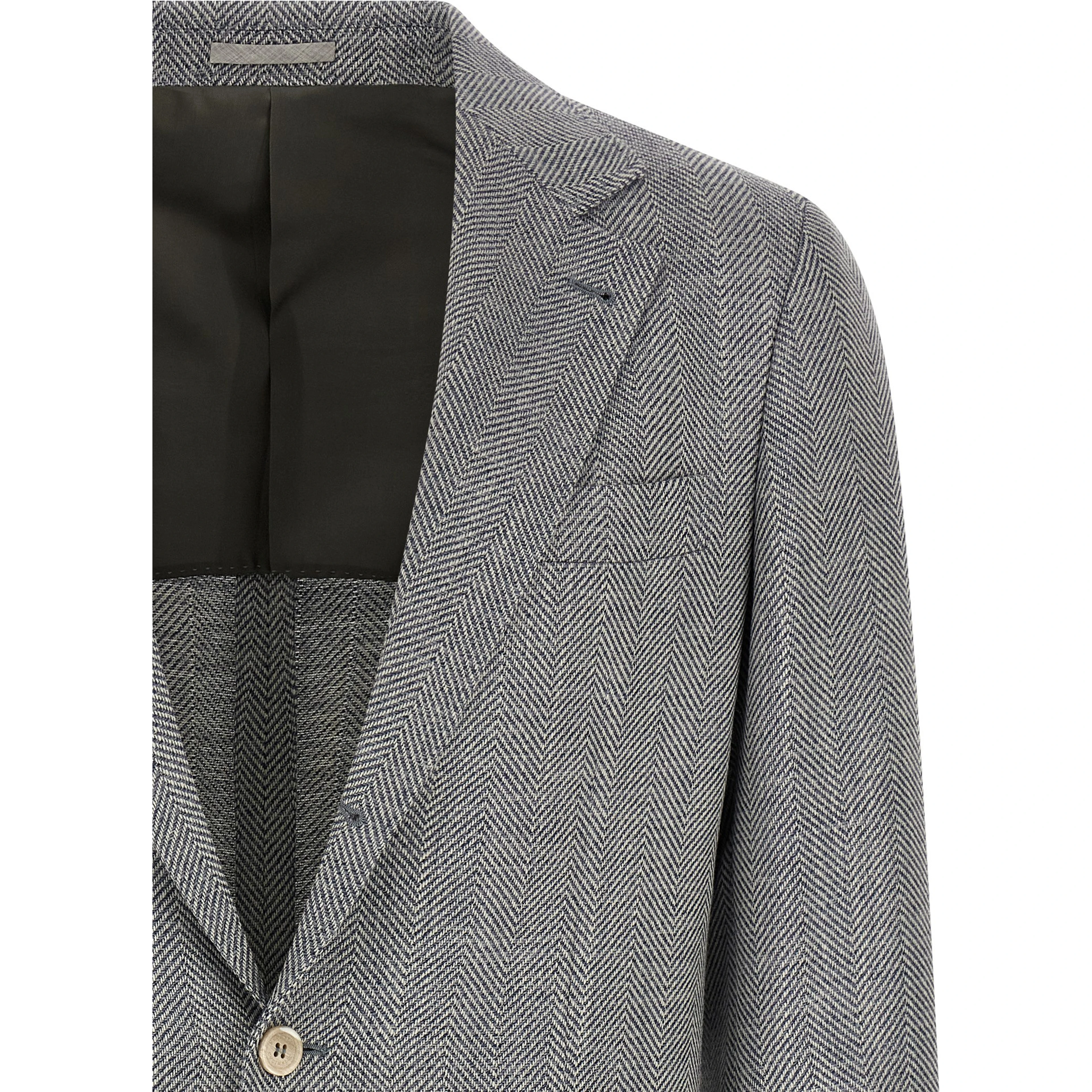 Gray Wool Blazer