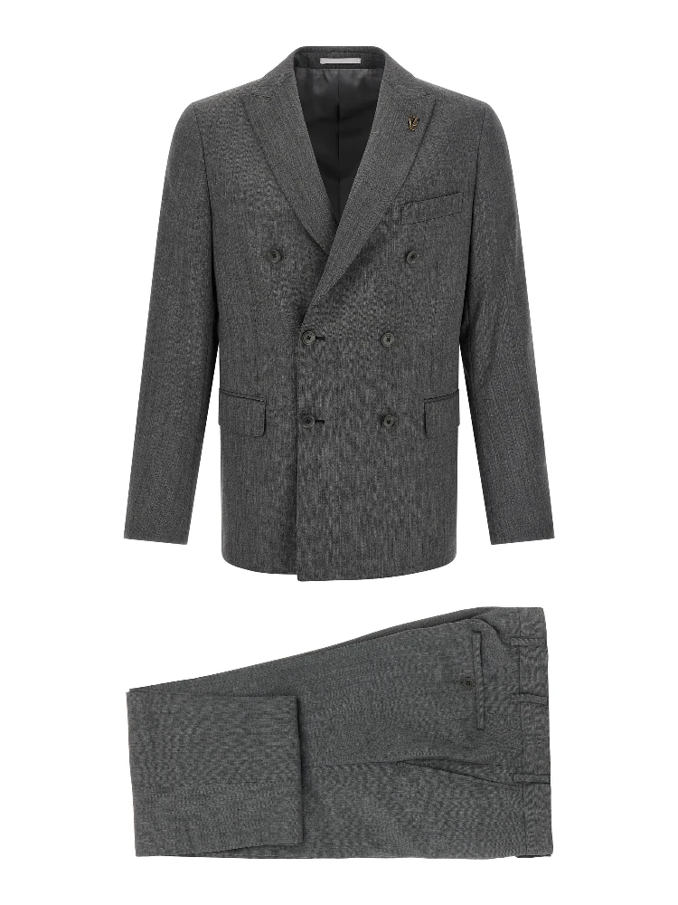 Gray Wool Suit