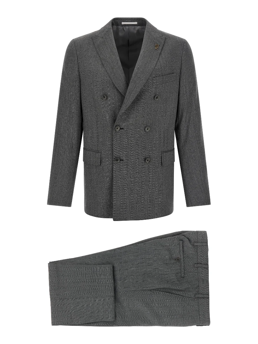 Gray Wool Suit