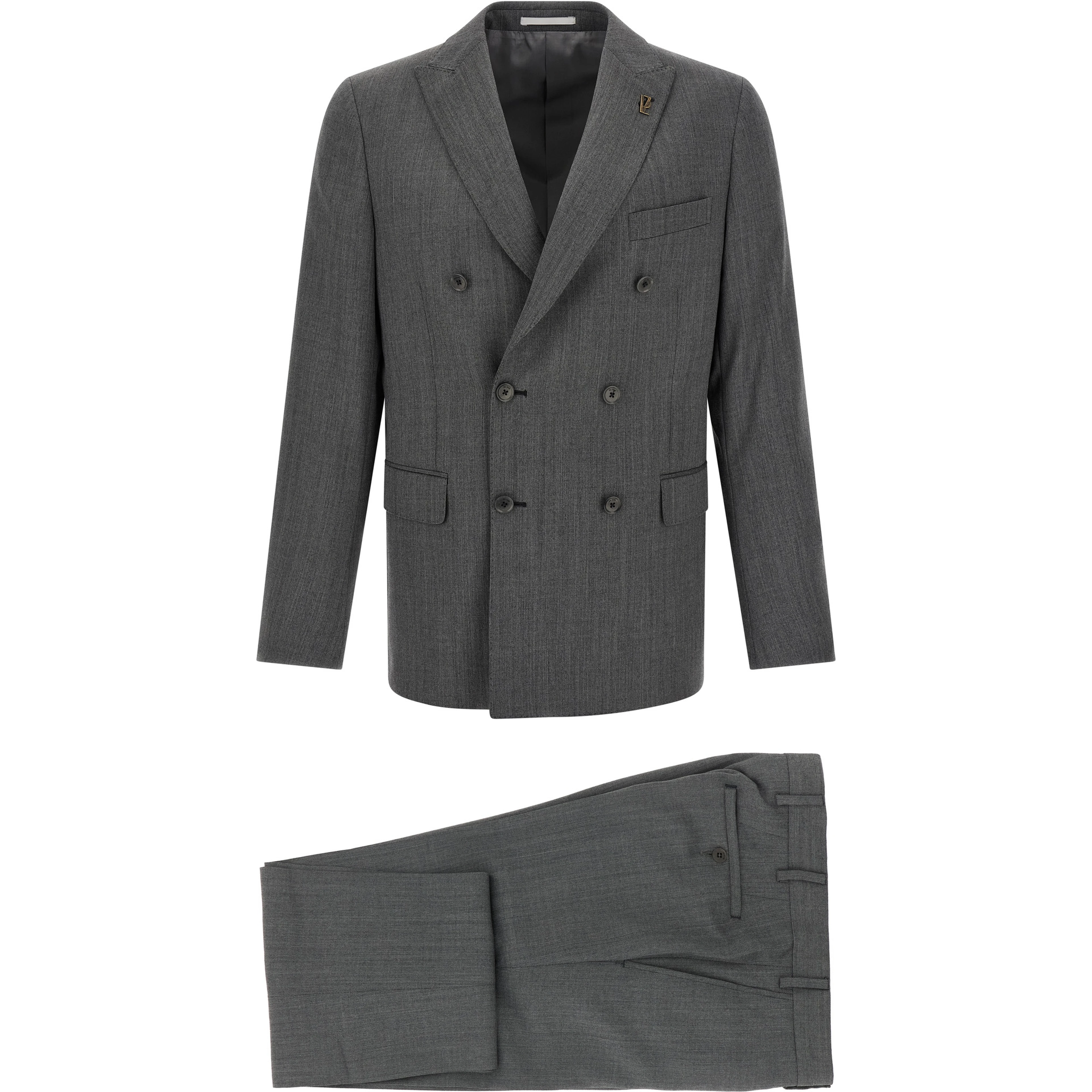 Gray Wool Suit