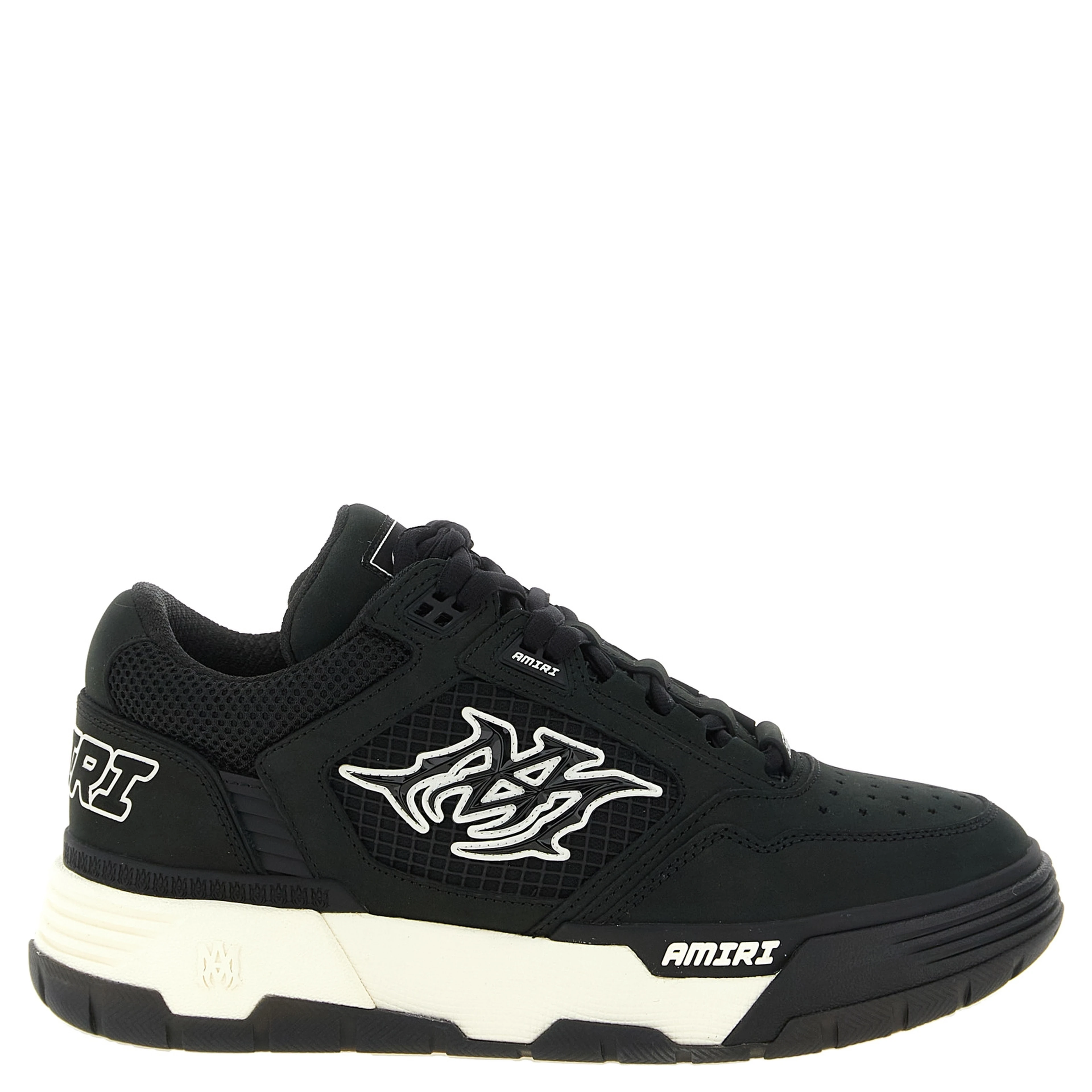 Bicolor Calfskin Athletic Sneakers