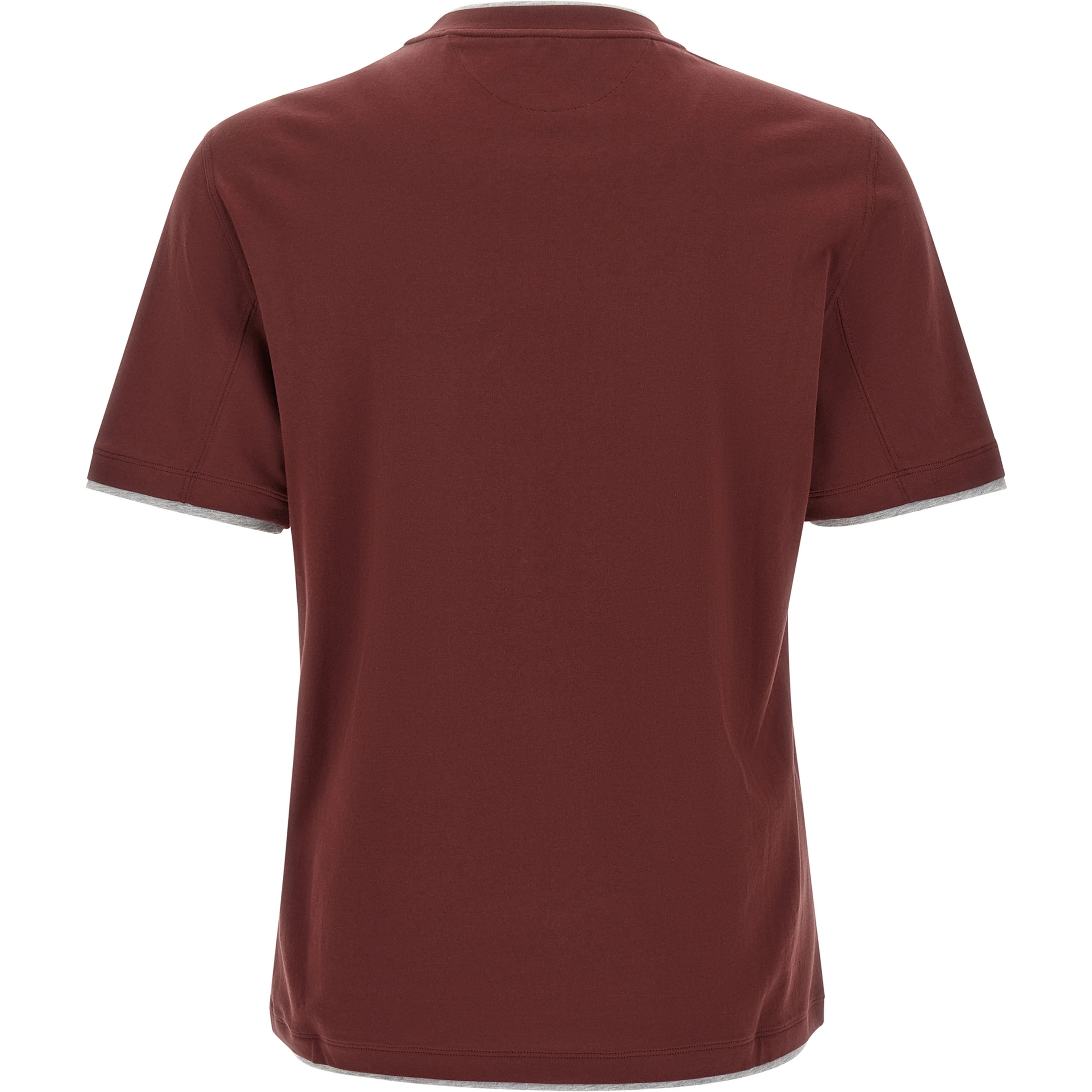 Bordeaux Cotton T-Shirt