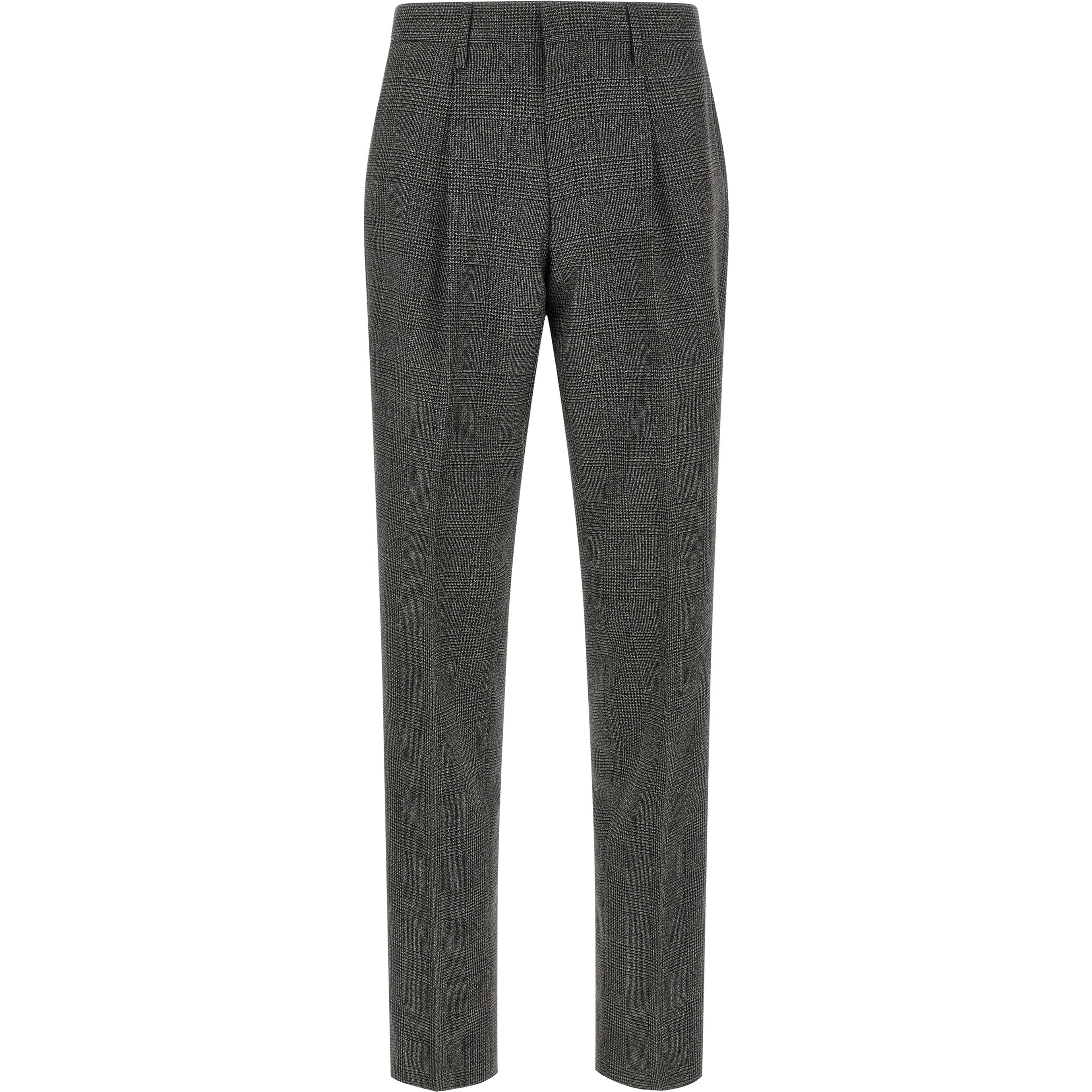 Gray Virgin Wool Two-Piece Suit