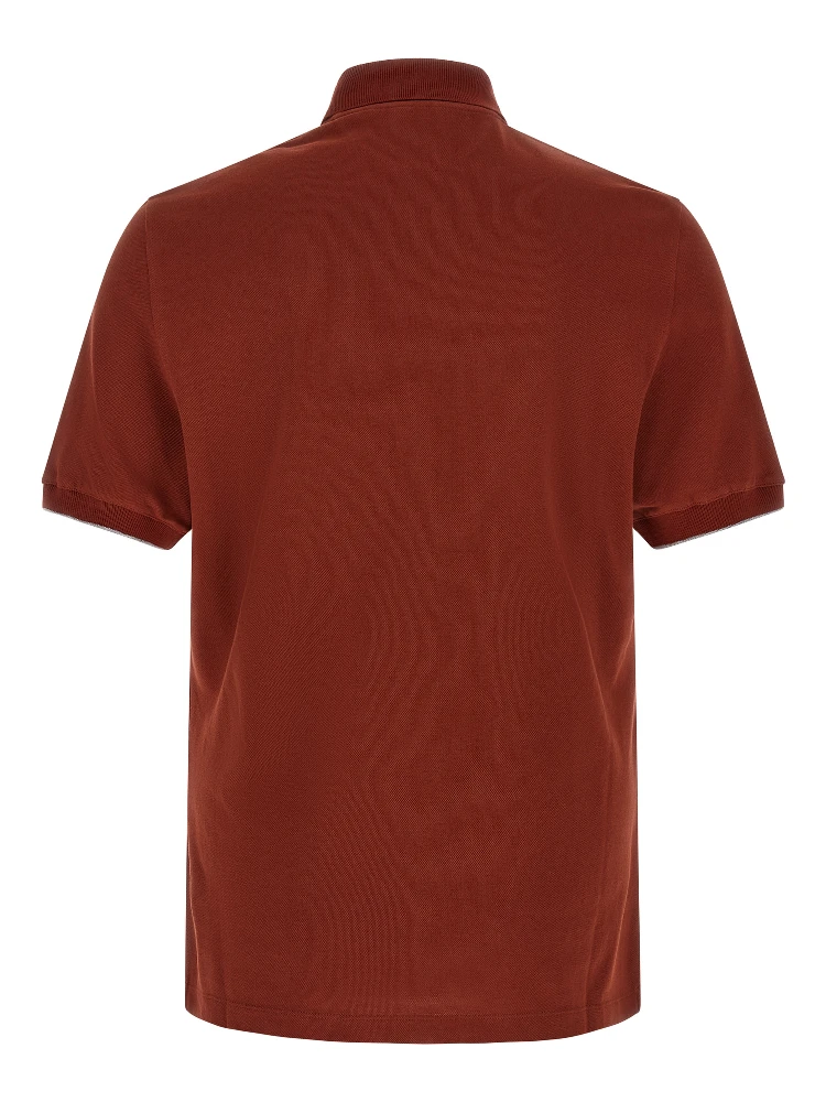 Red Cotton Polo Shirt alternative