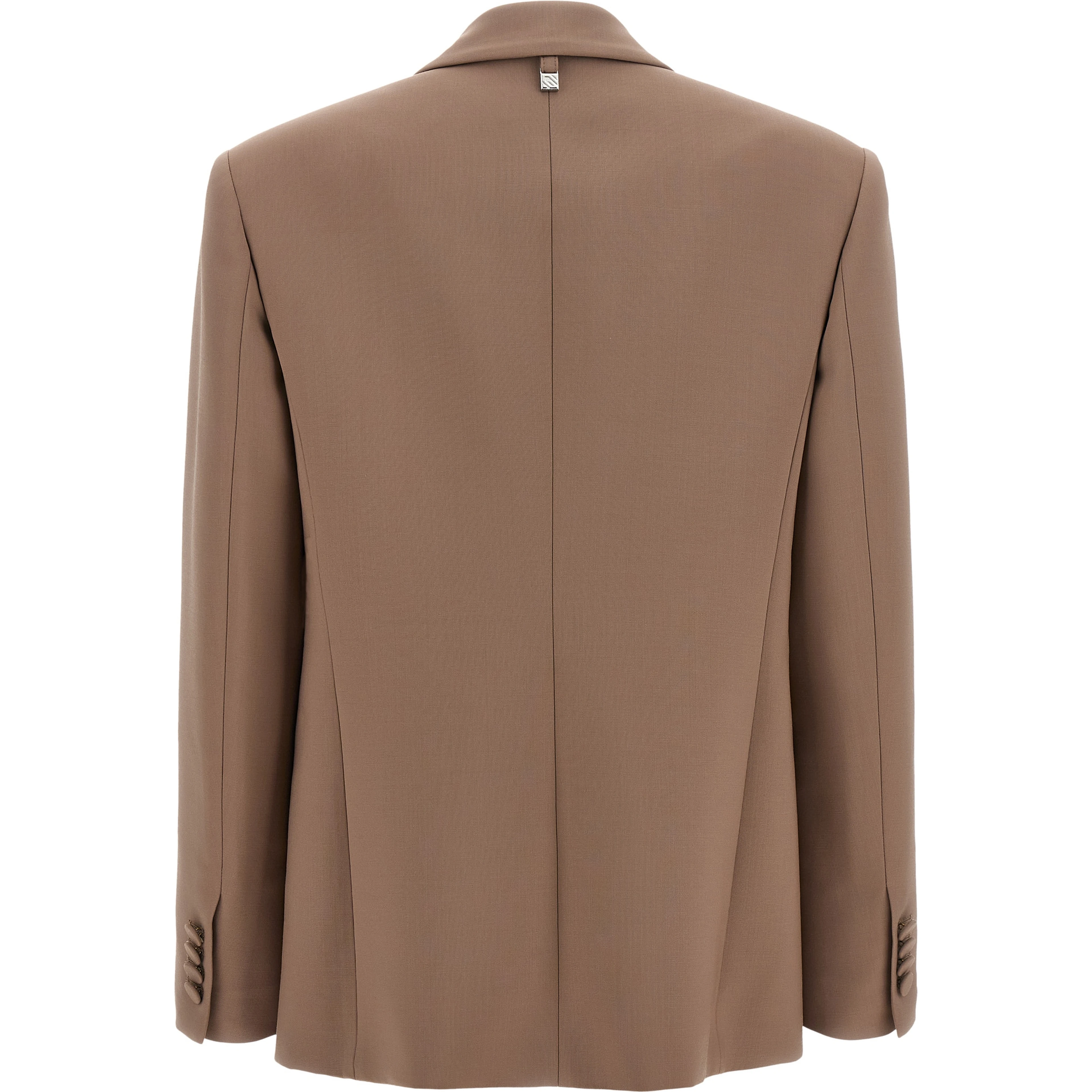 Beige Virgin Wool Blazer