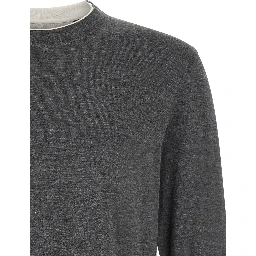 Gray Silk T-Shirt