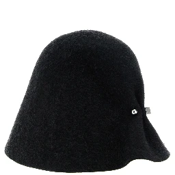 Black Merino Wool Hat