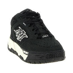 Bicolor Calfskin Athletic Sneakers