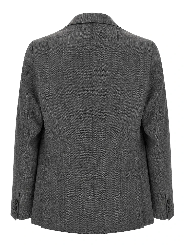 Gray Wool Suit alternative
