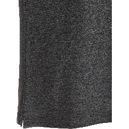 Gray Silk T-Shirt