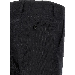 Blue Virgin Wool Two-Piece Suit