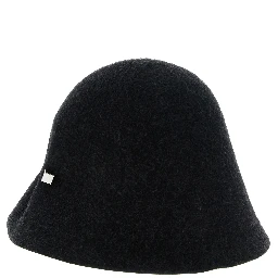Black Merino Wool Hat