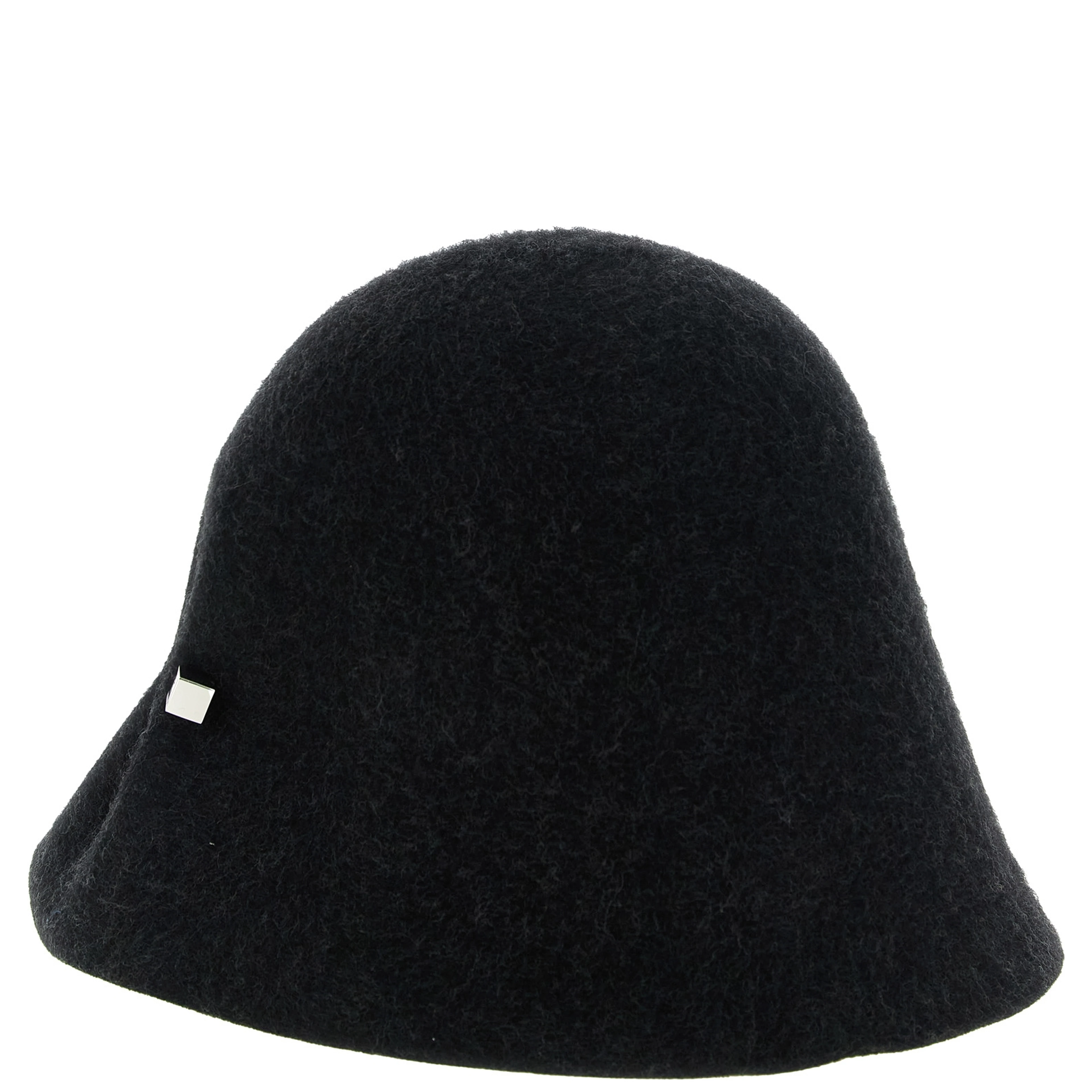 Black Merino Wool Hat