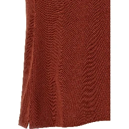 Red Cotton Polo Shirt