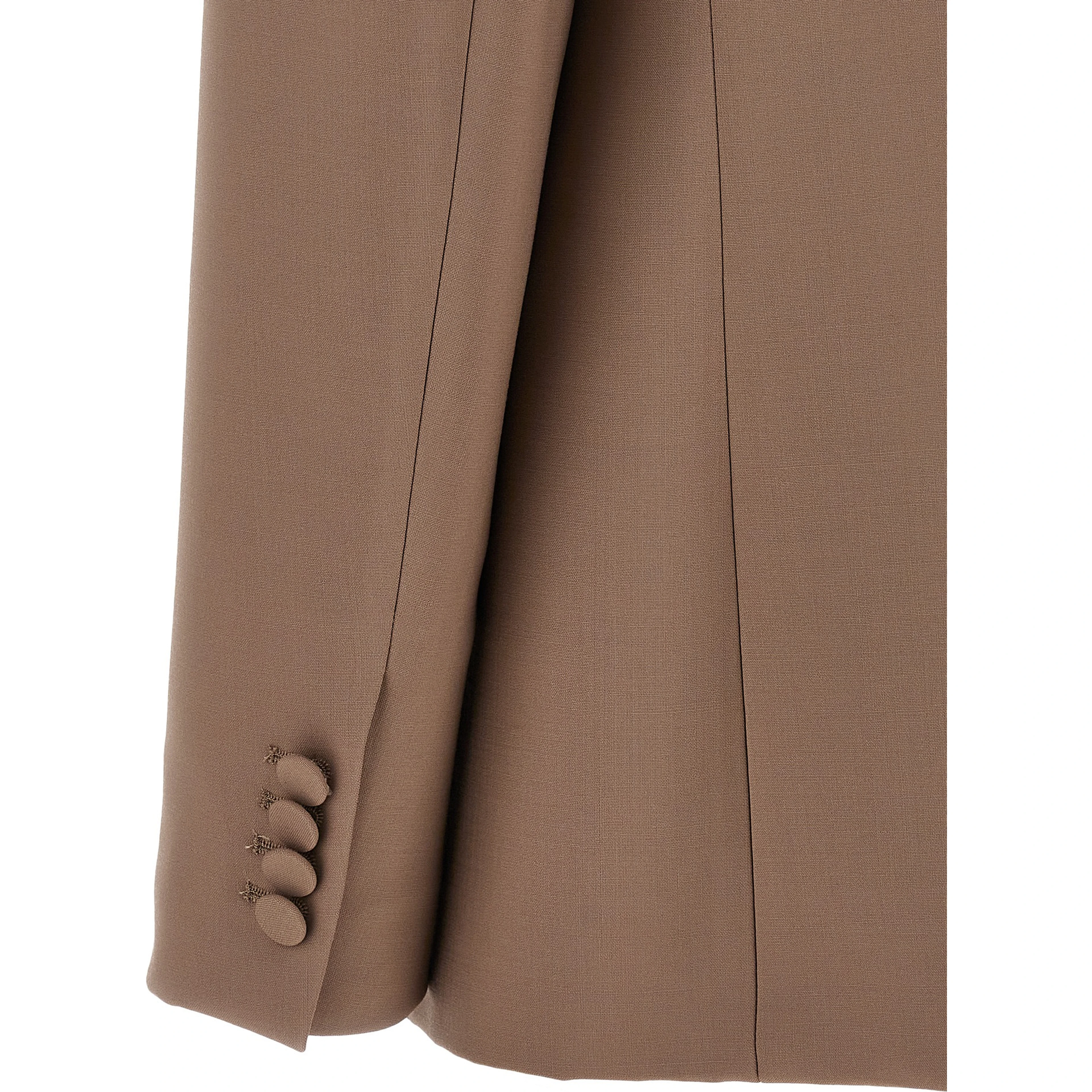 Beige Virgin Wool Blazer