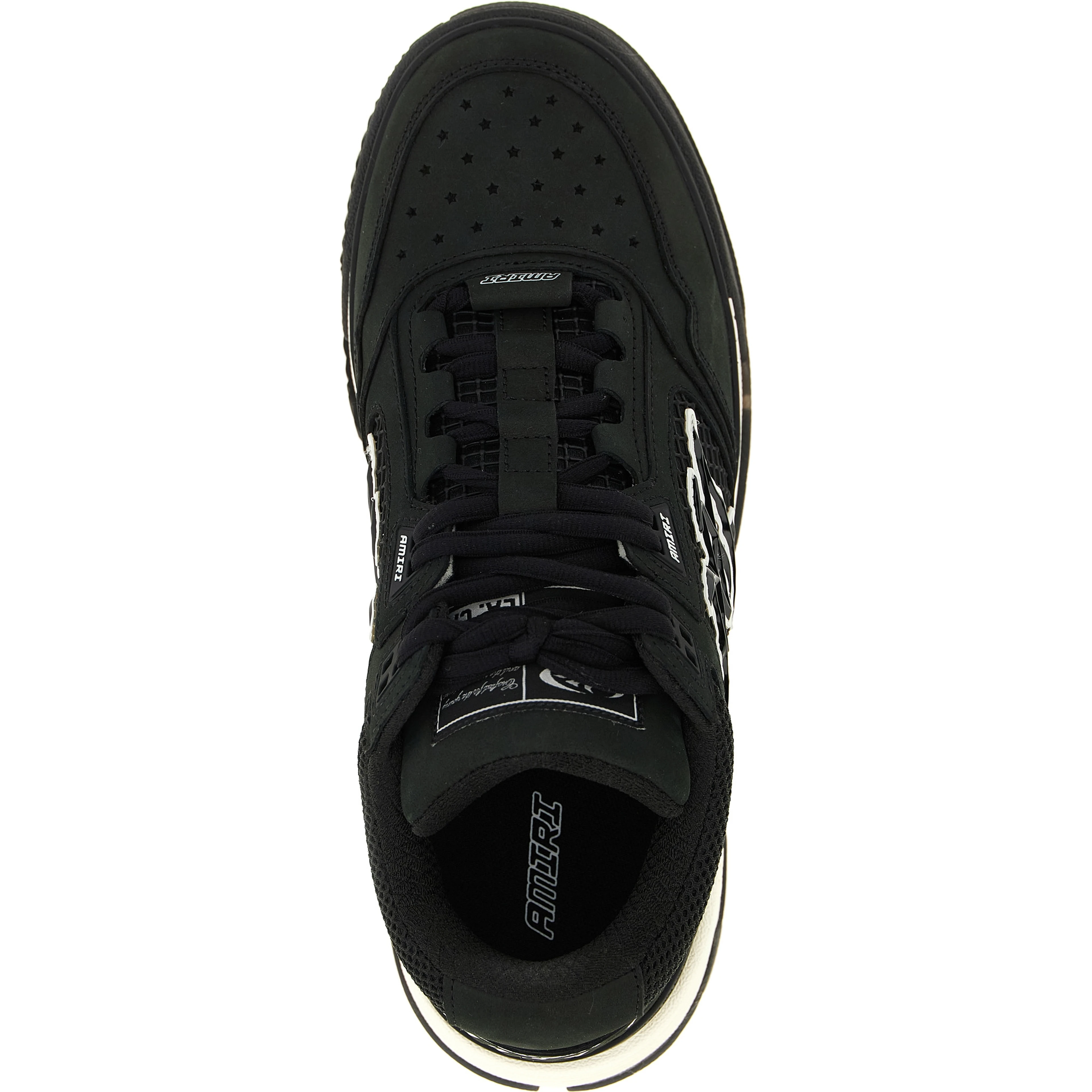 Bicolor Calfskin Athletic Sneakers
