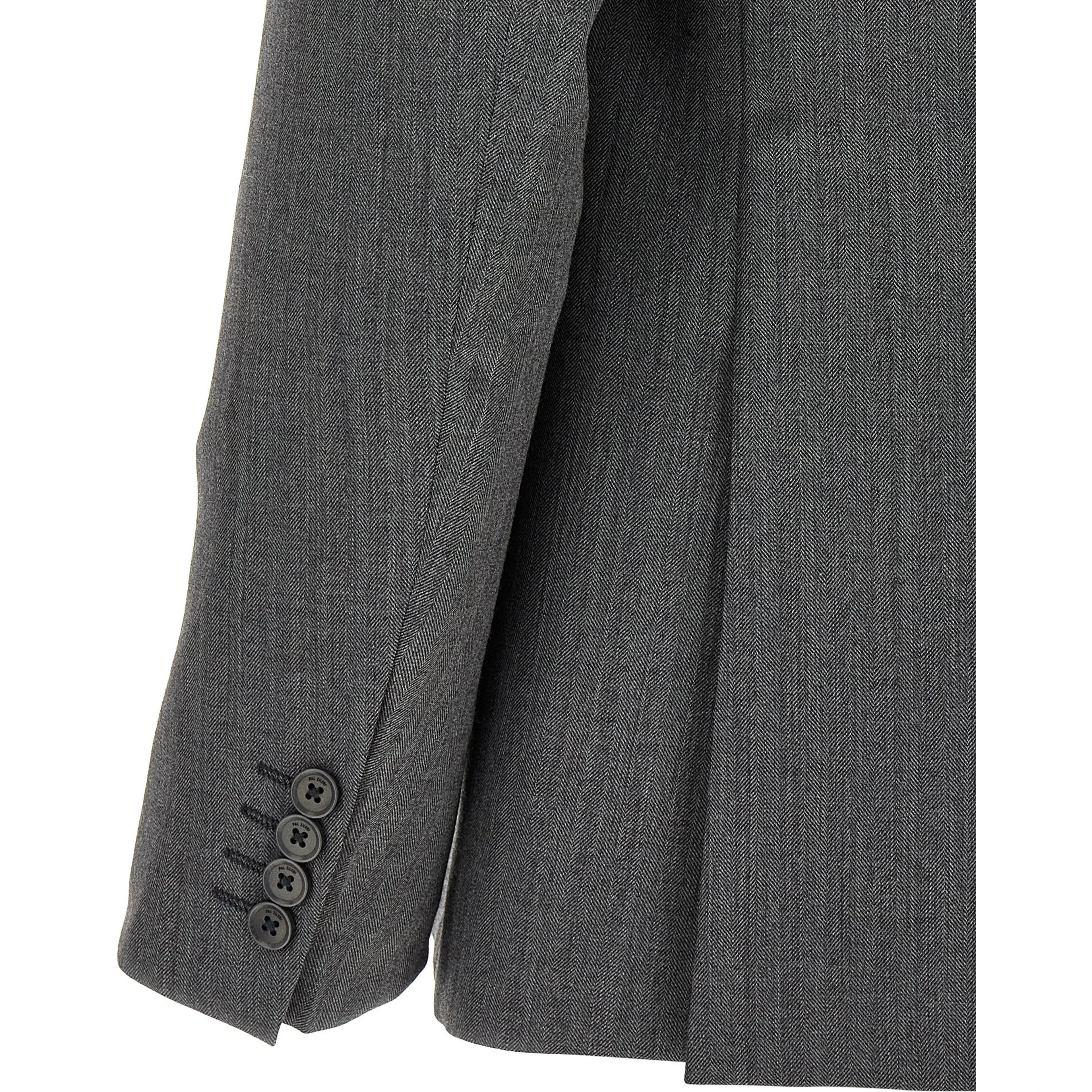 Gray Wool Suit
