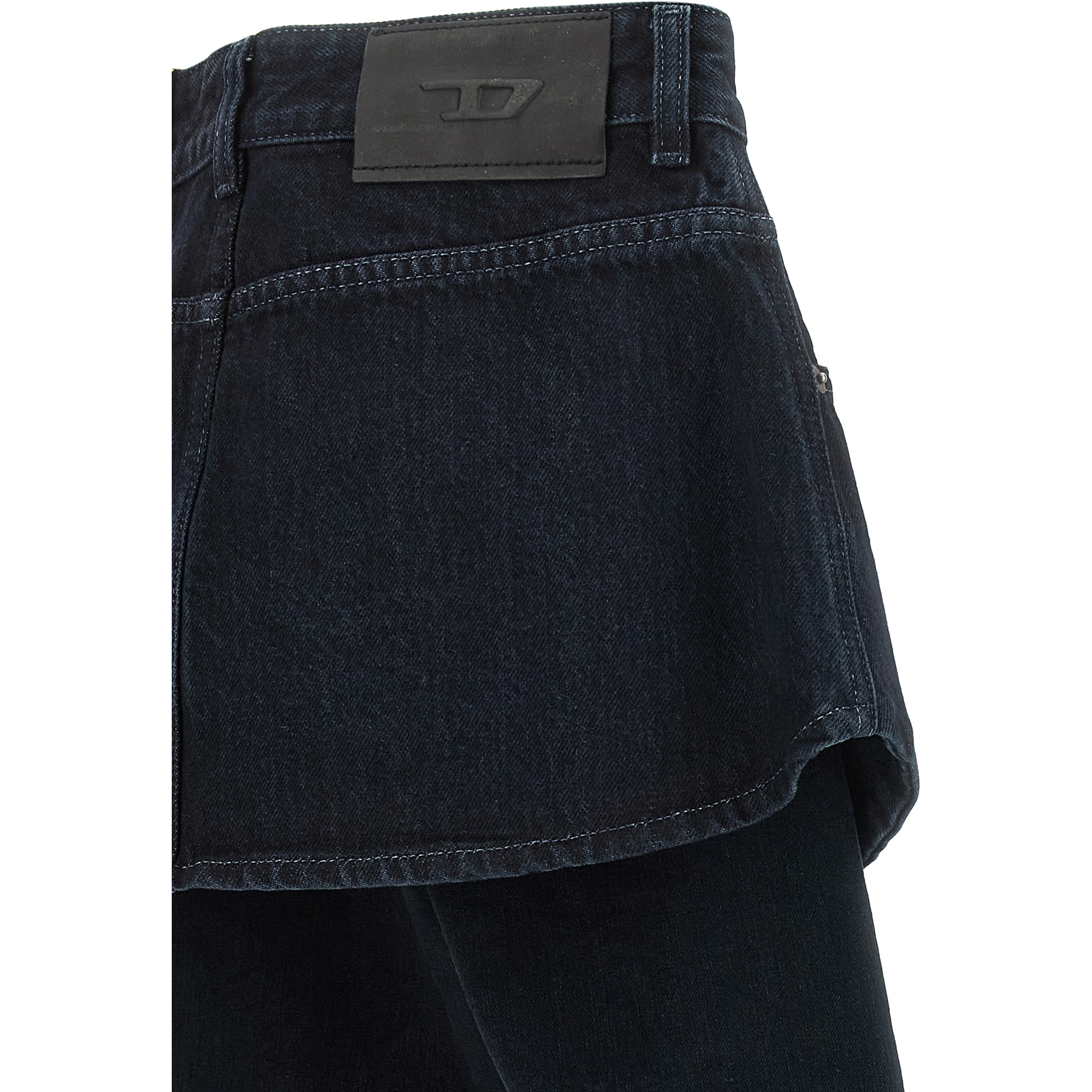 Blue Cotton Skinny Jeans