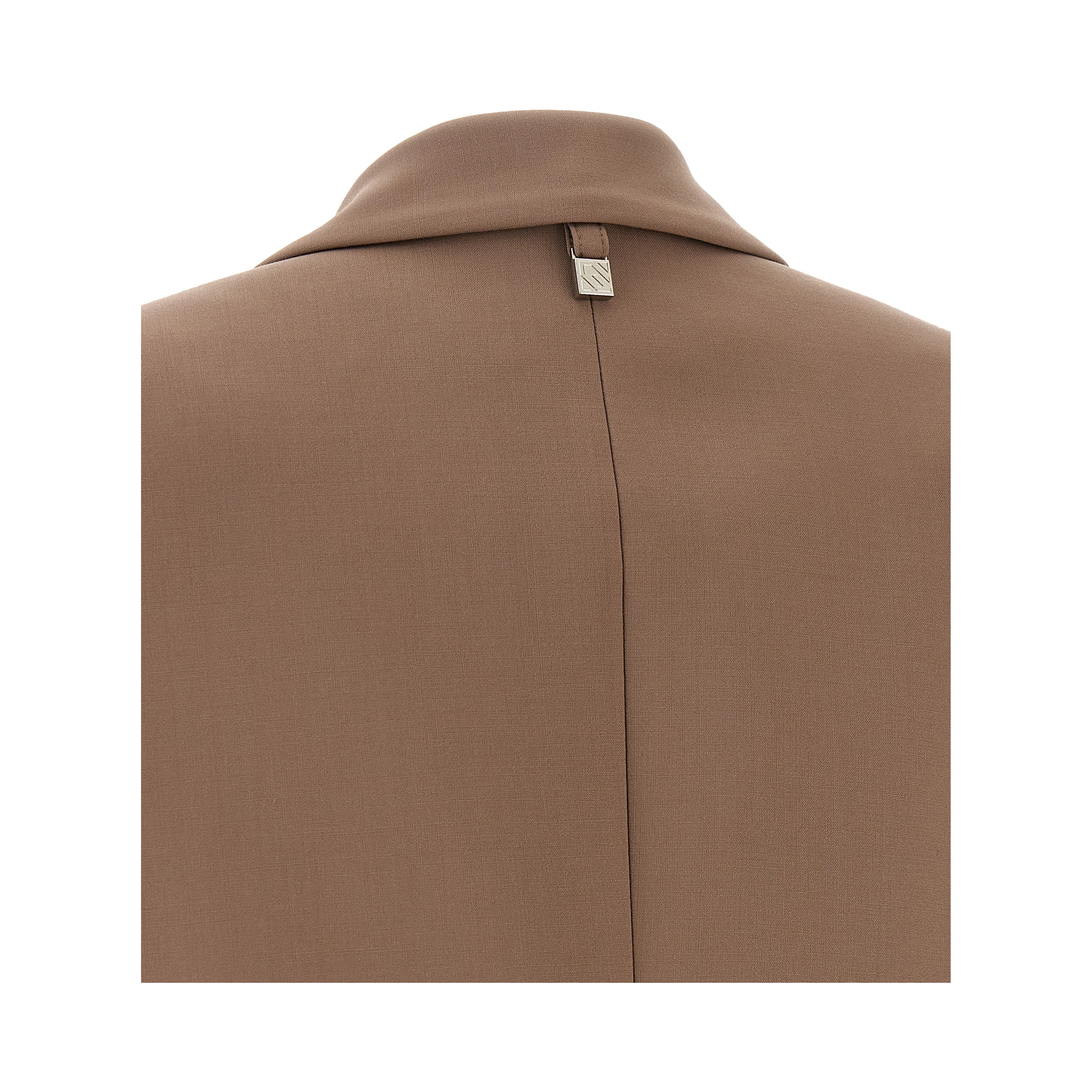 Beige Virgin Wool Blazer