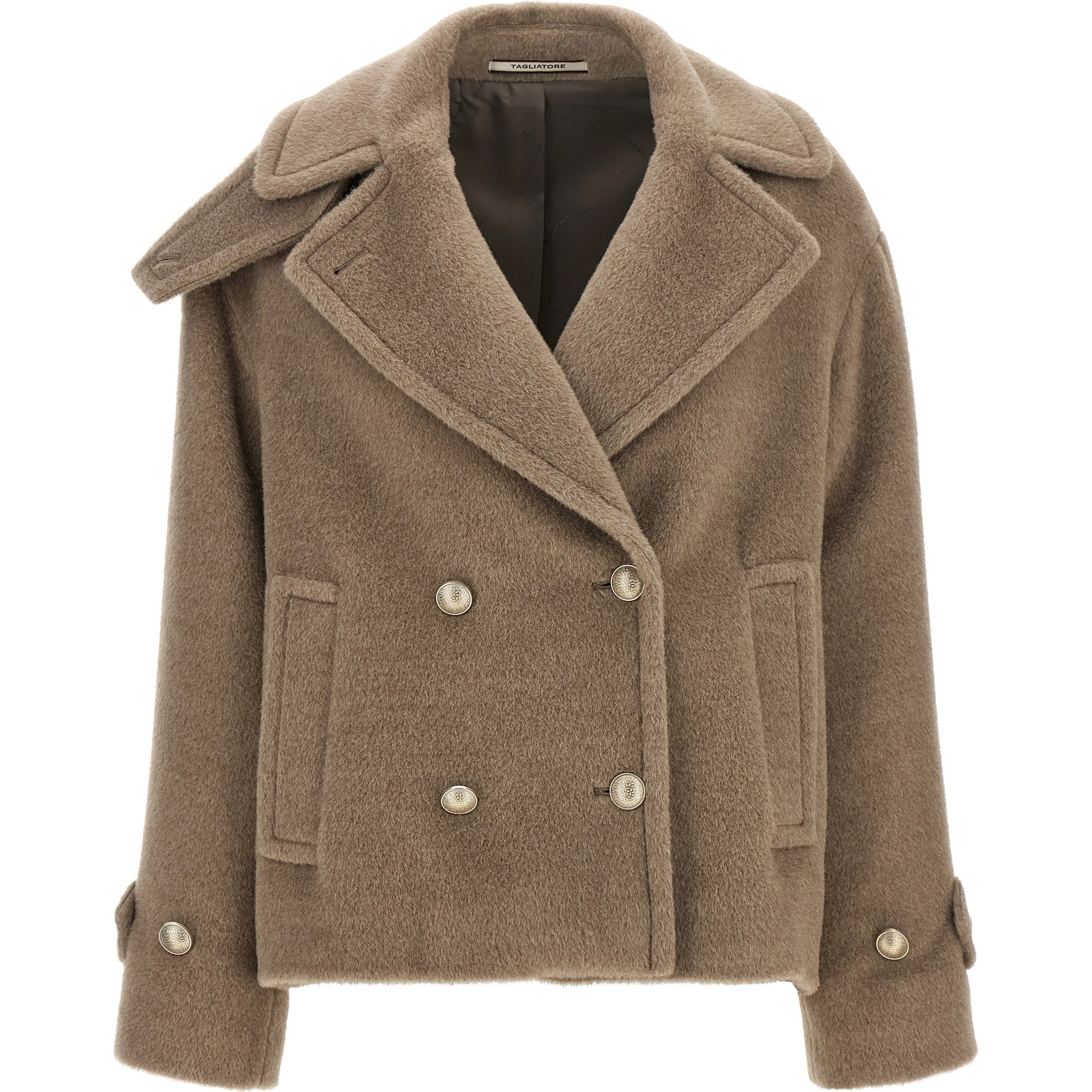 Beige Wool Coat