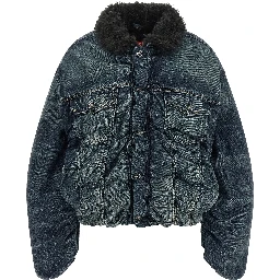 Blue Cotton Denim Jacket