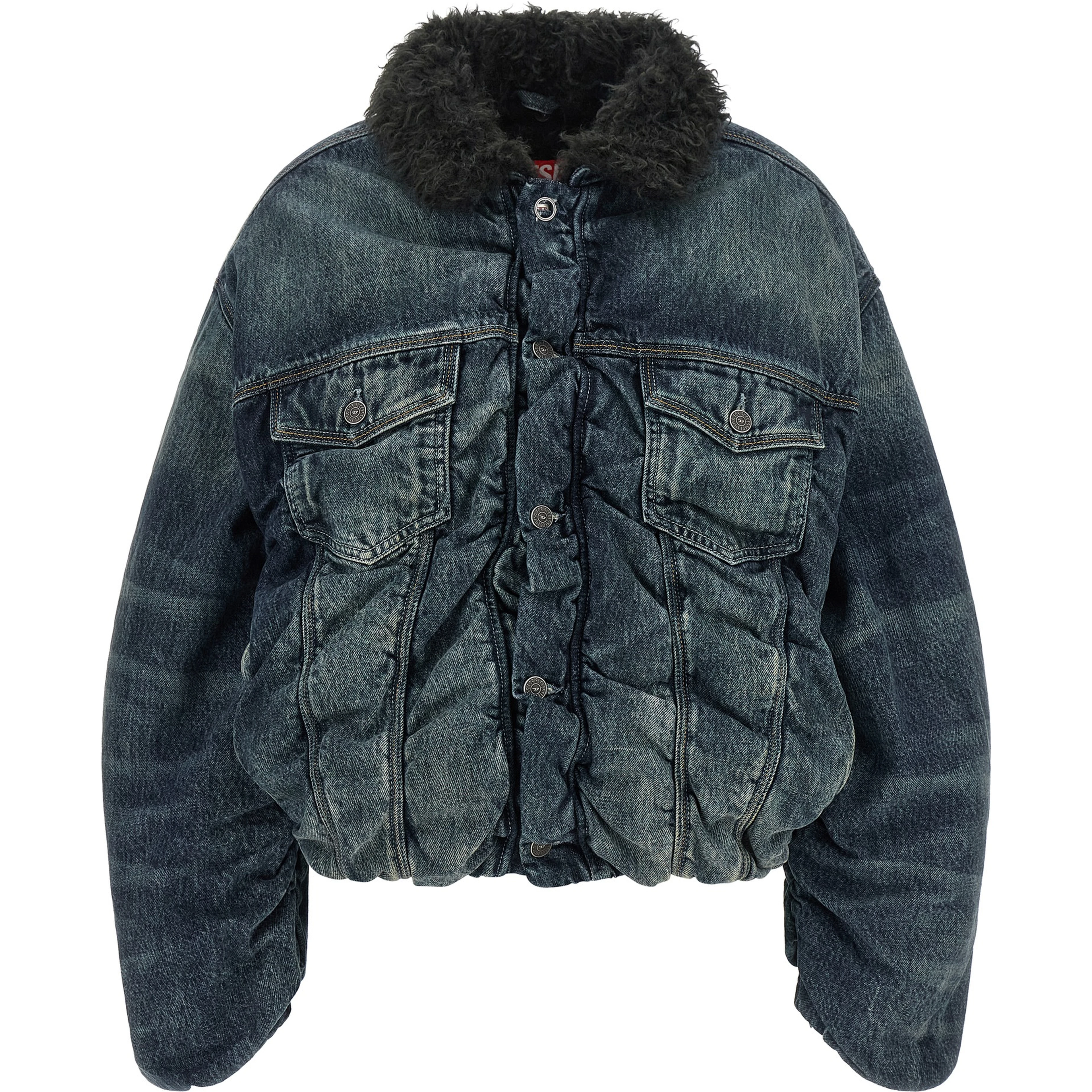 Blue Cotton Denim Jacket