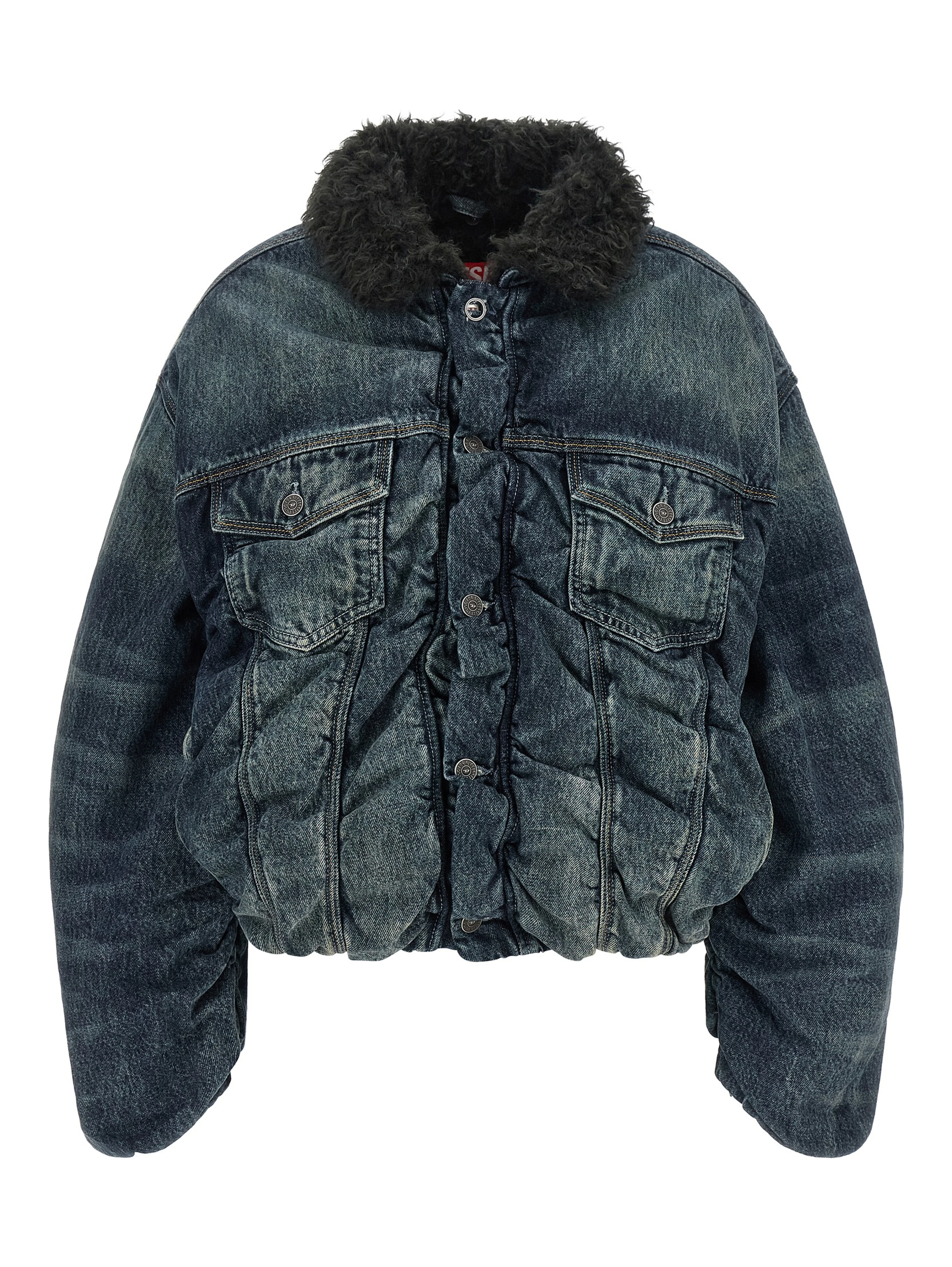 Blue Cotton Denim Jacket