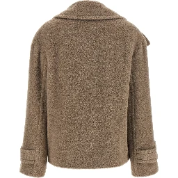 Beige Wool Coat