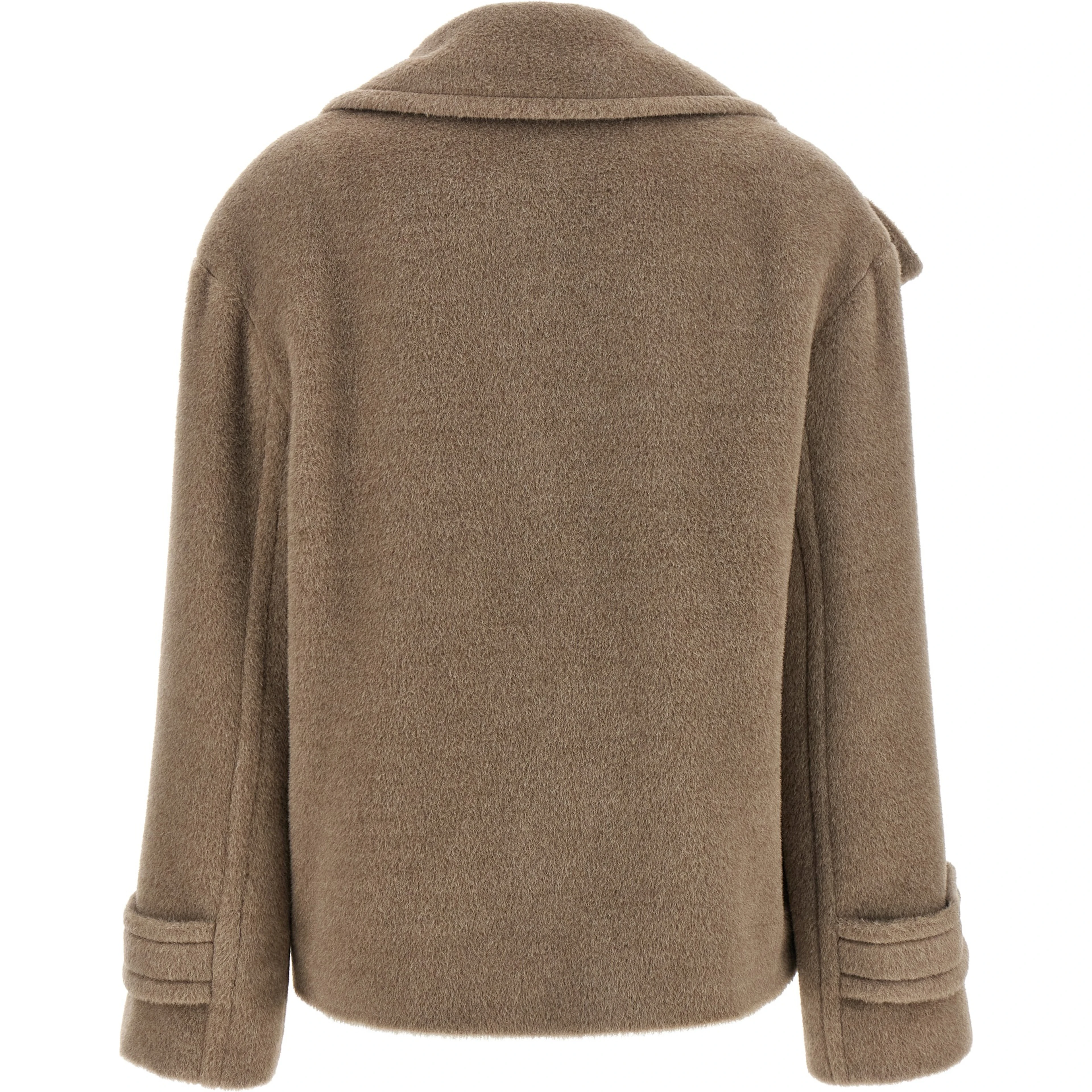 Beige Wool Coat