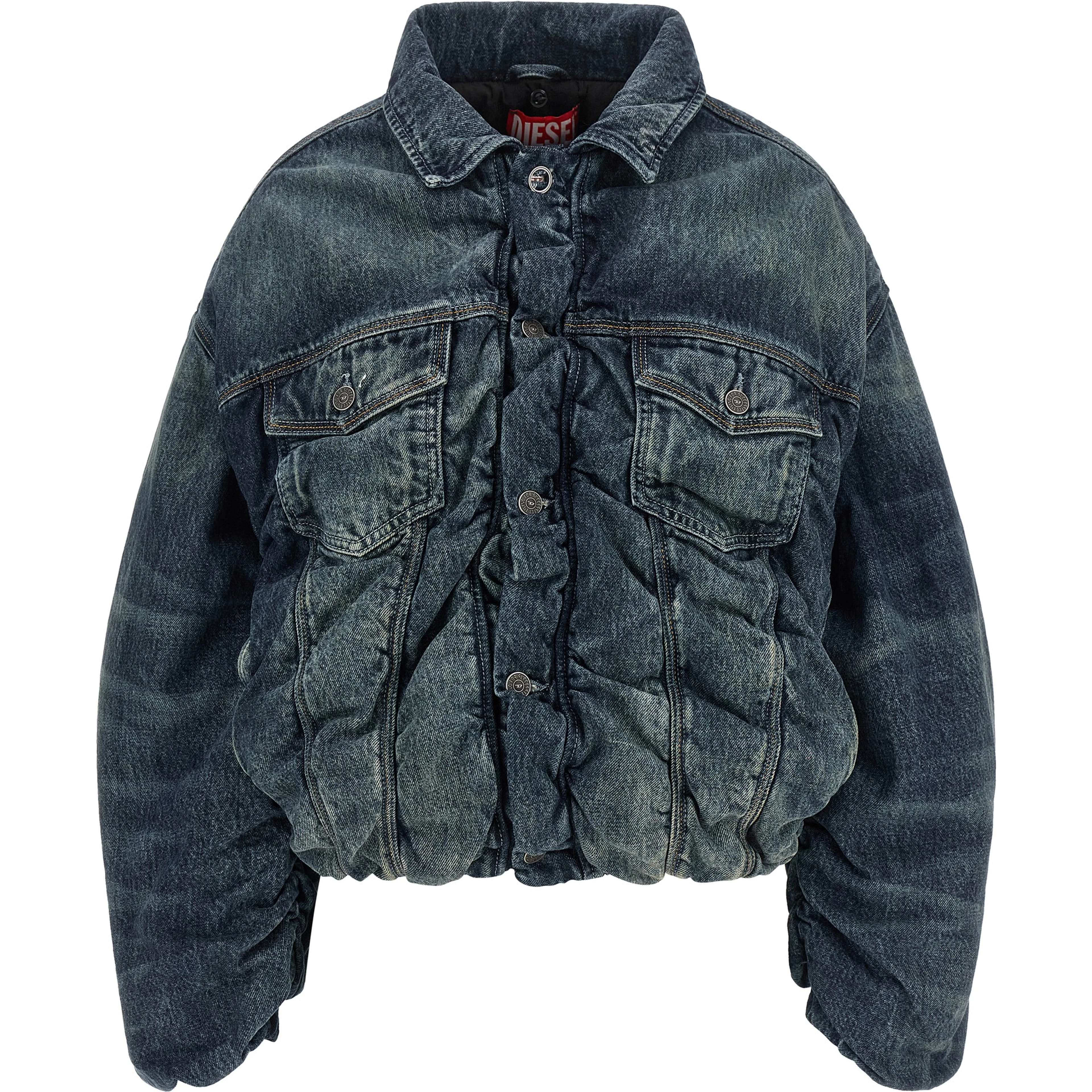 Blue Cotton Denim Jacket