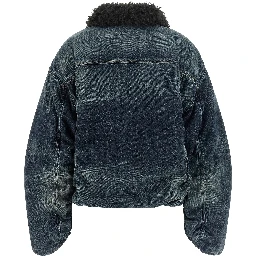 Blue Cotton Denim Jacket