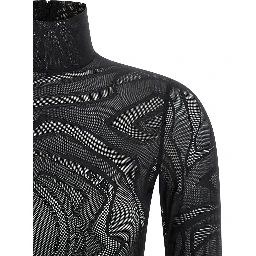 Black Polyamide Bodysuit
