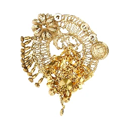Gold Brass Broch
