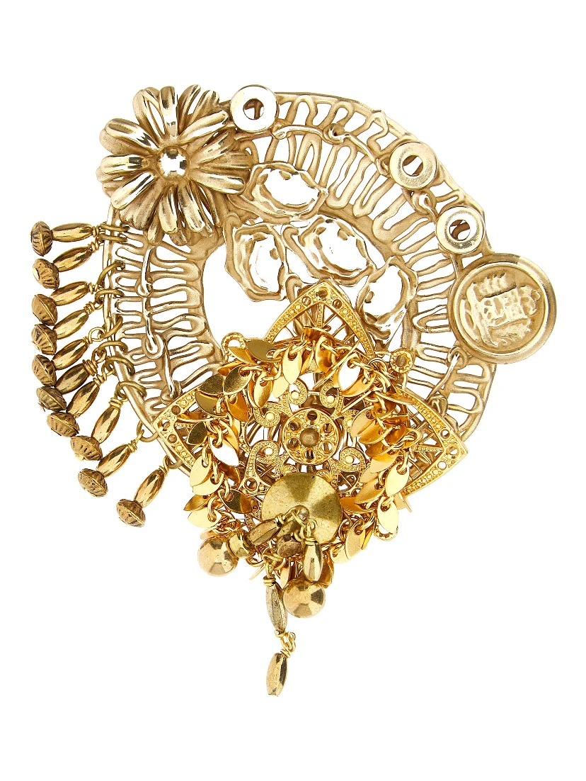 Gold Brass Broch