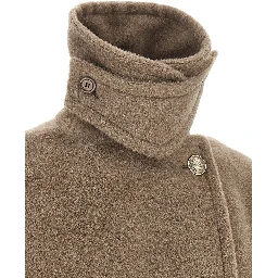 Beige Wool Coat
