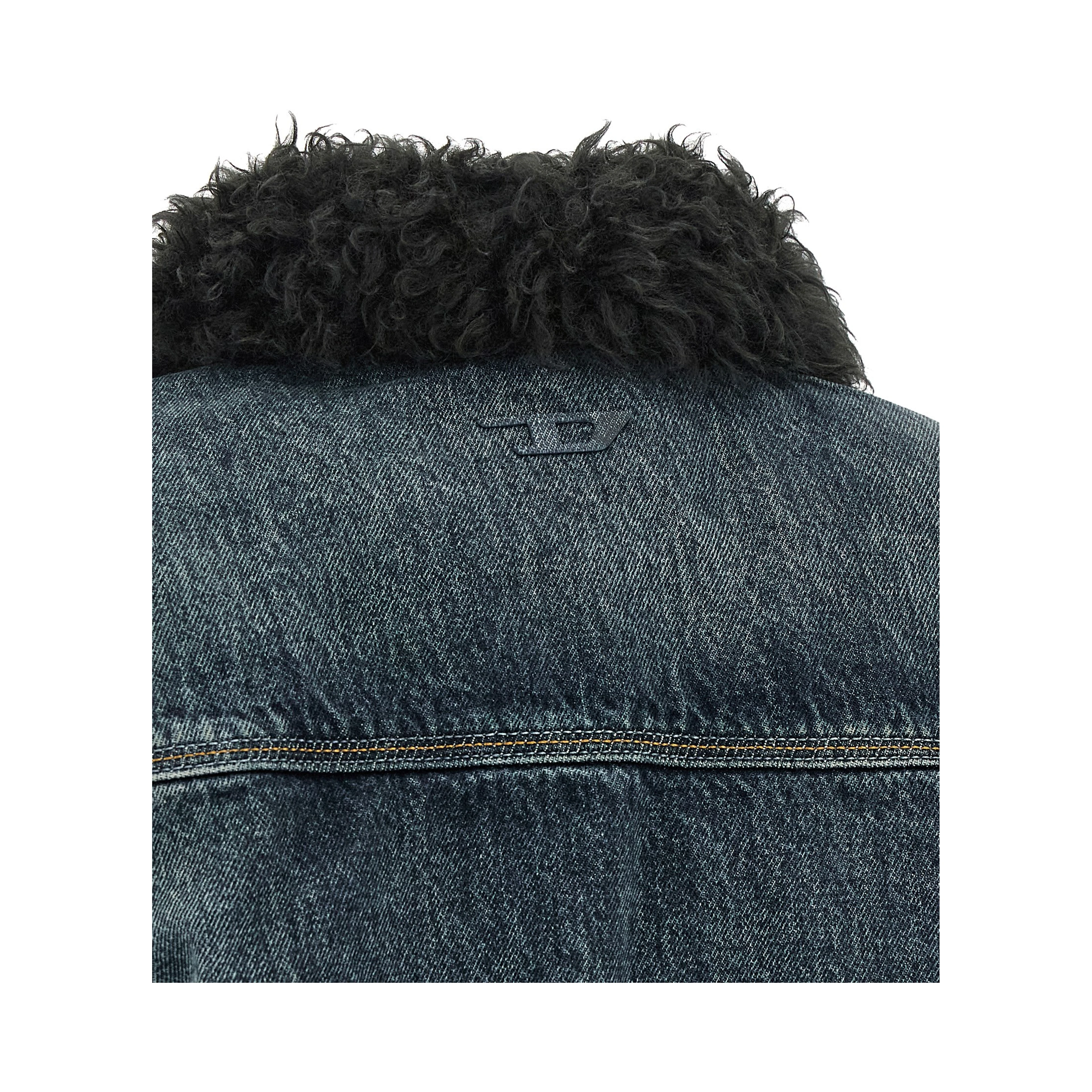 Blue Cotton Denim Jacket