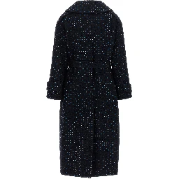 Blue Wool Coat