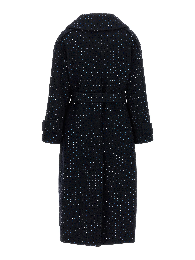 Blue Wool Coat