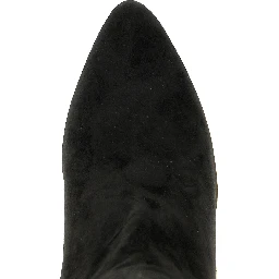Black Calfskin Over The Knee