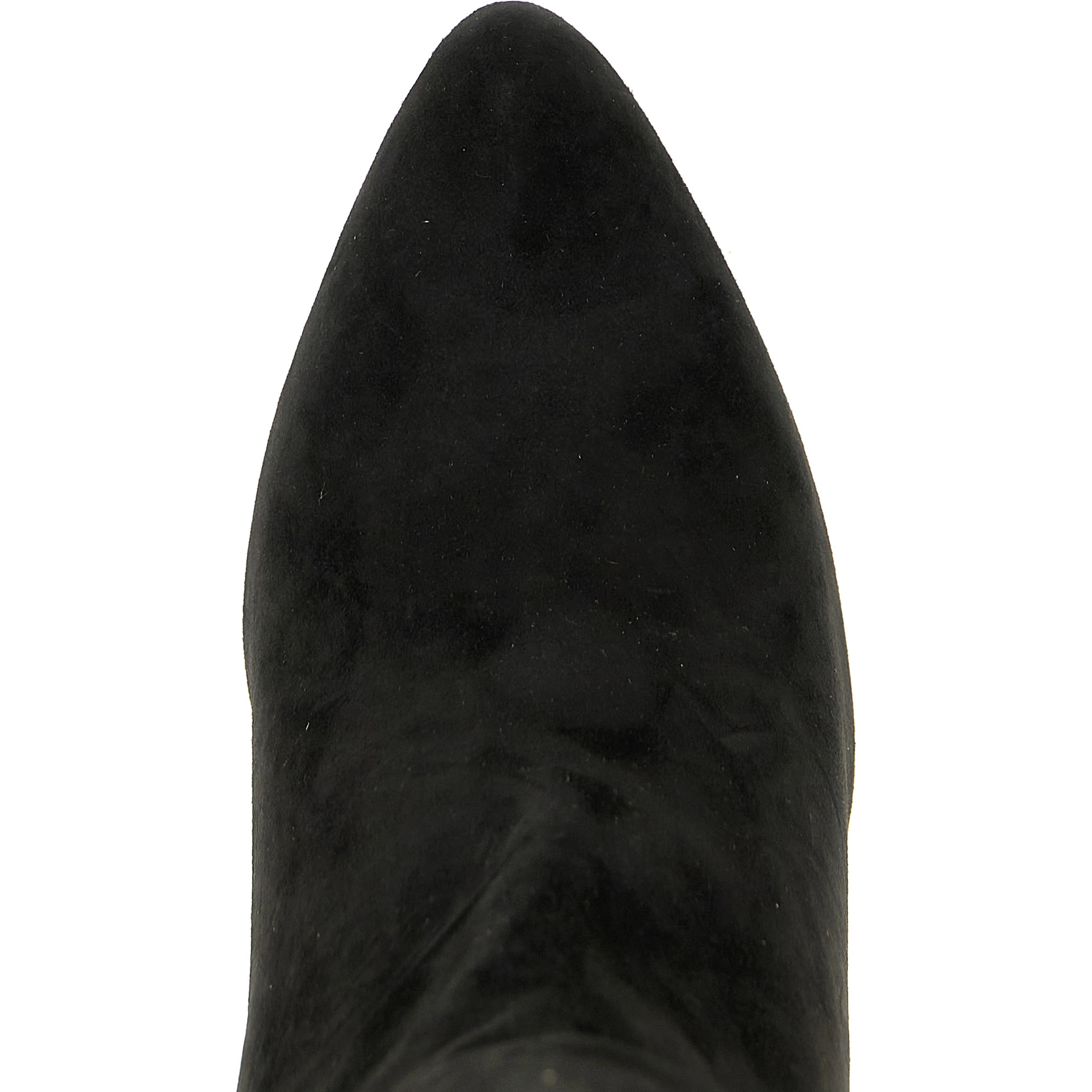 Black Calfskin Over The Knee
