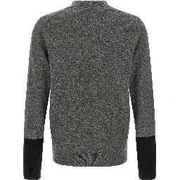 Gray Wool Cardigan