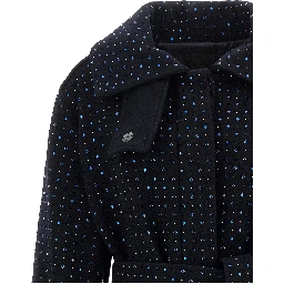 Blue Wool Coat