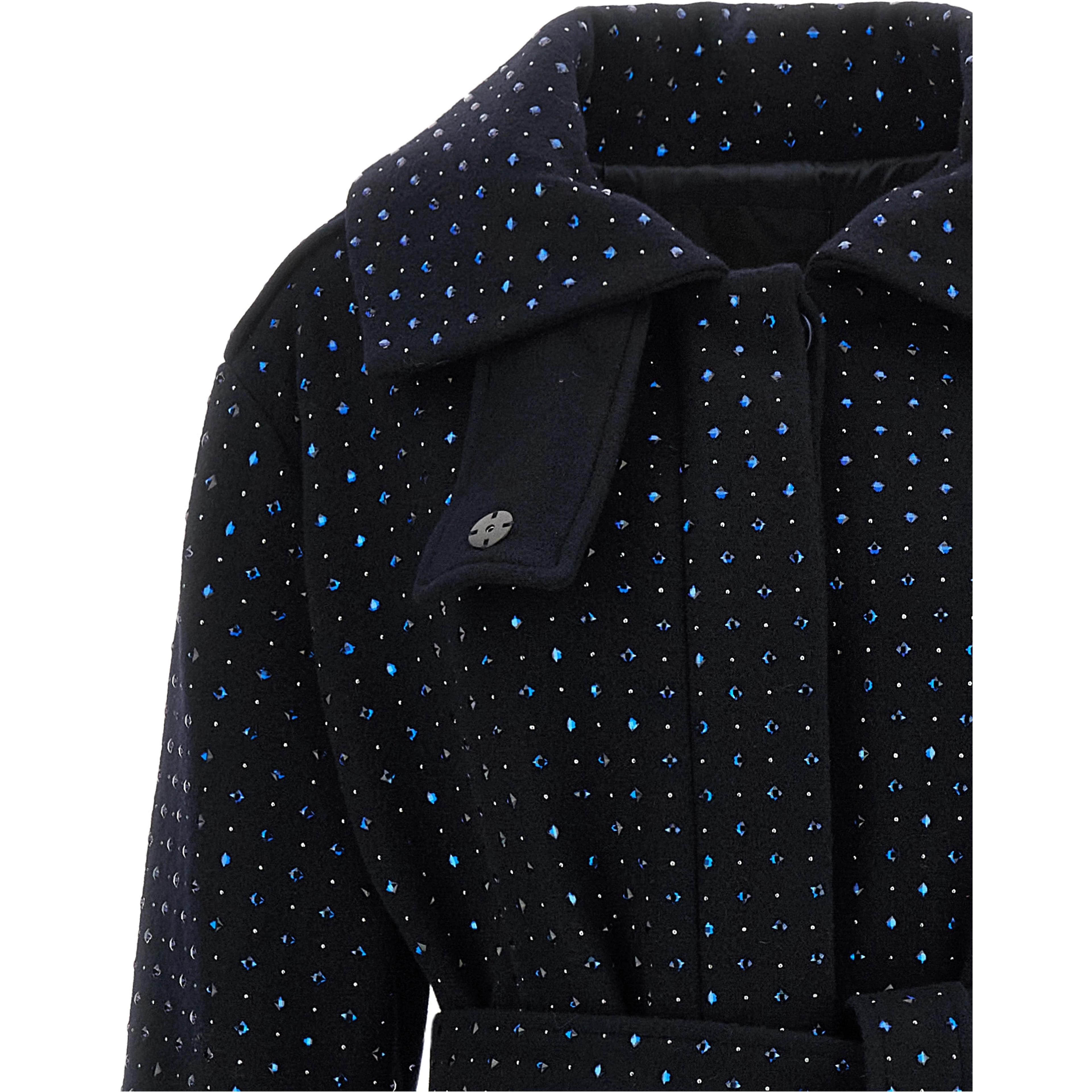 Blue Wool Coat