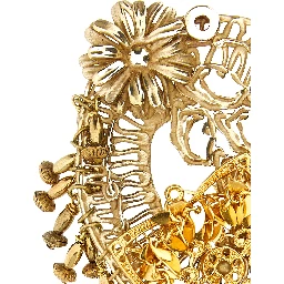 Gold Brass Broch