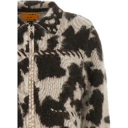 Brown Cashmere Full-Length Jacket